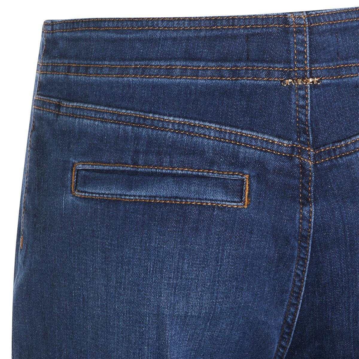 DARK BLUE COTTON DENIM JEANS