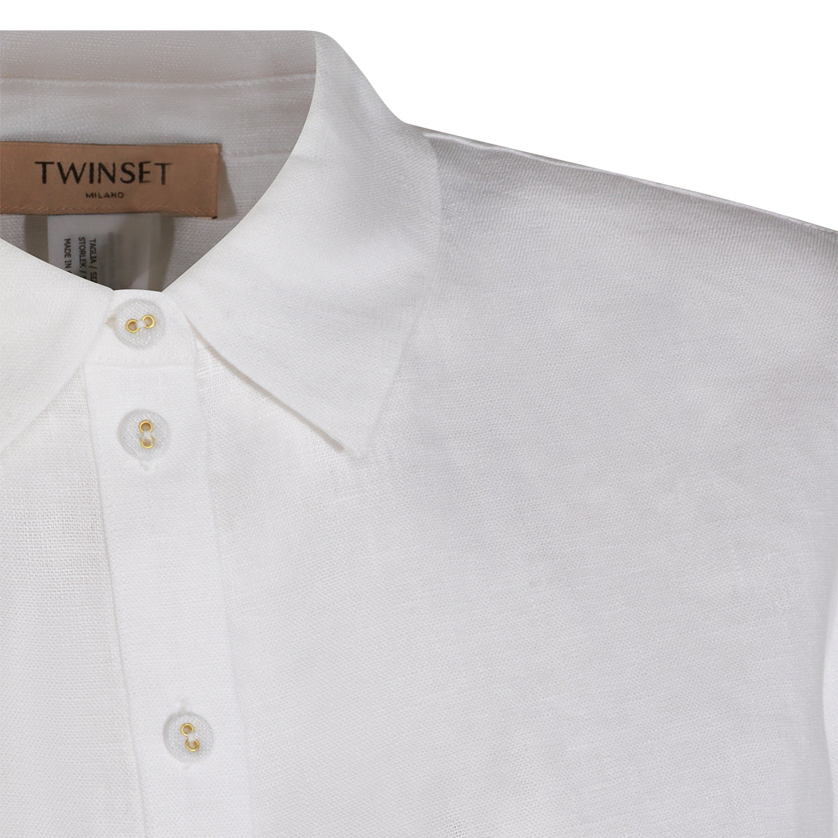 WHITE LINEN SHIRT