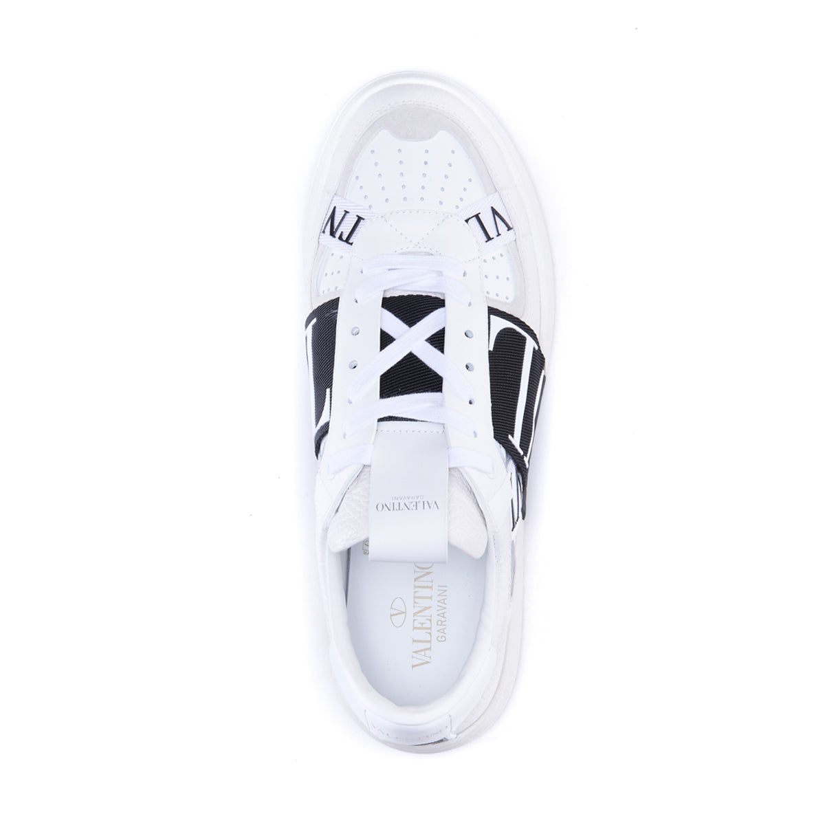 WHITE AND BLACK SNEAKERS