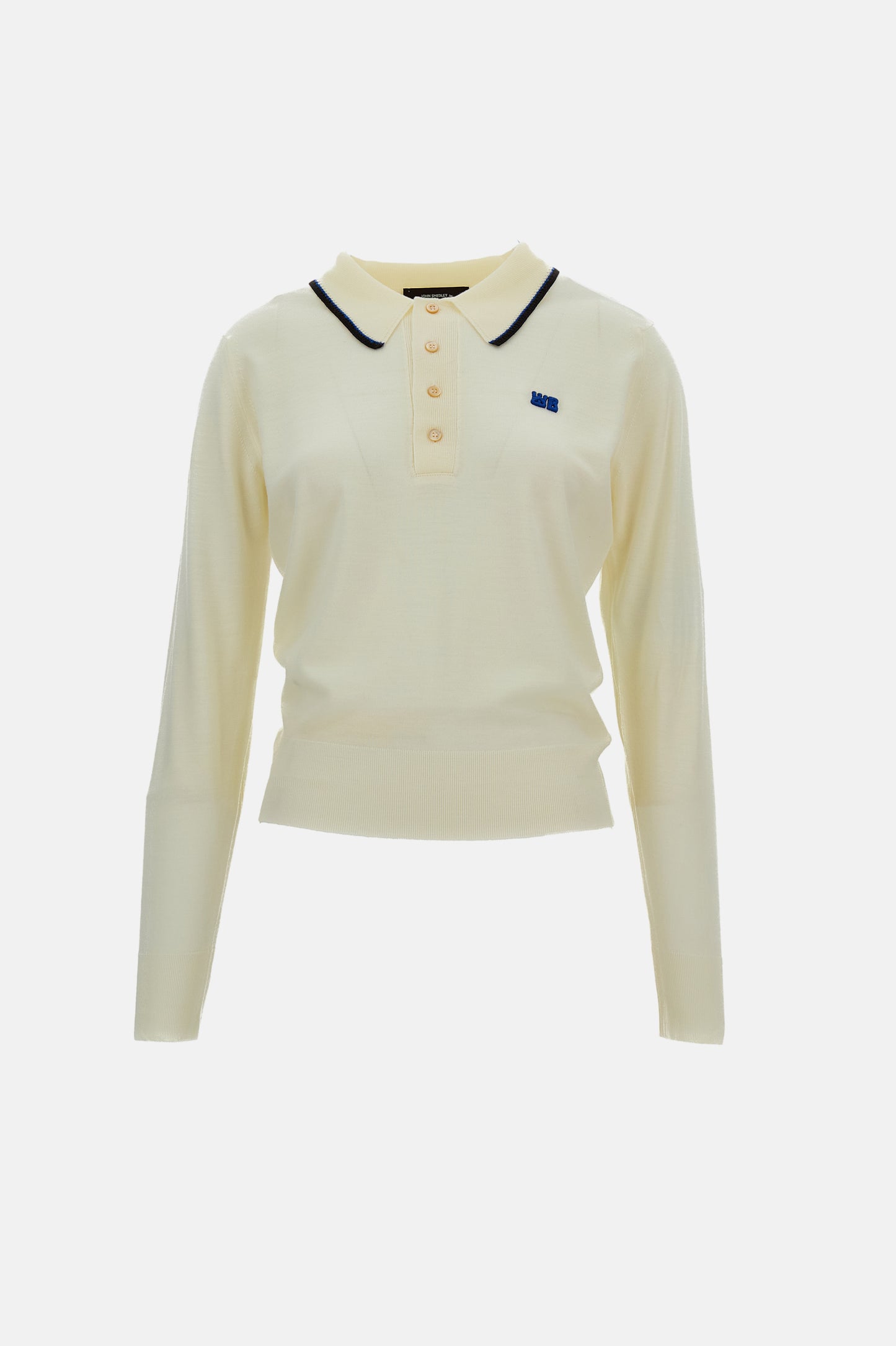 LONG SLEEVED POLO SHIRT JOHN SMEDLEY FOR WALES BONNER