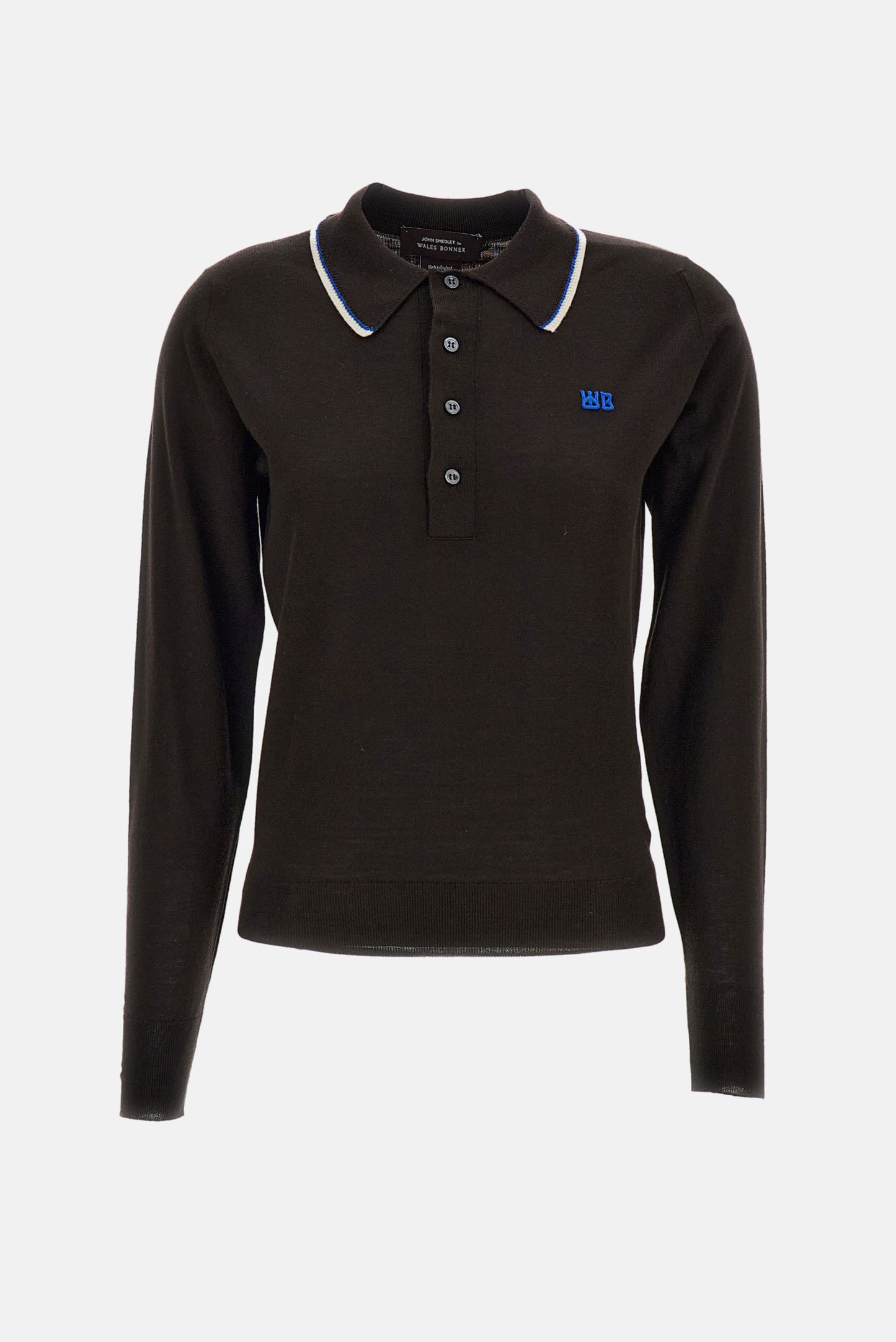 LONG-SLEEVED POLO JOHN SMEDLEY FOR WALES BONNER