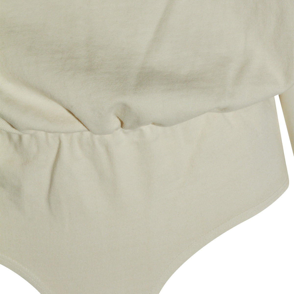 WHITE COTTON BODYSUIT