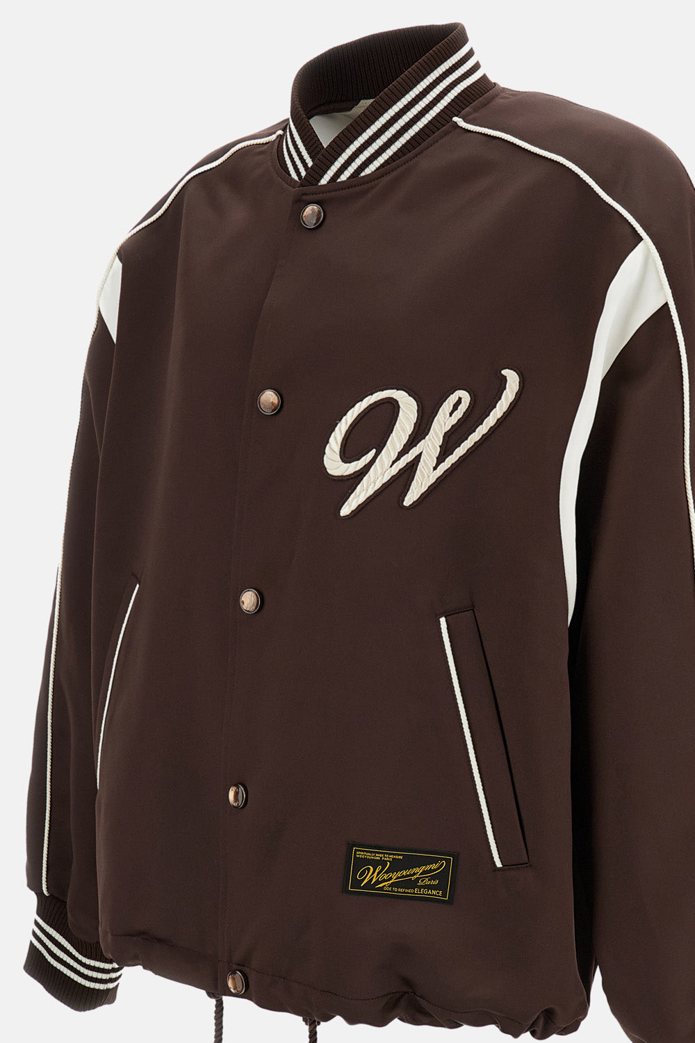 LOGO BASEBALL JACKET