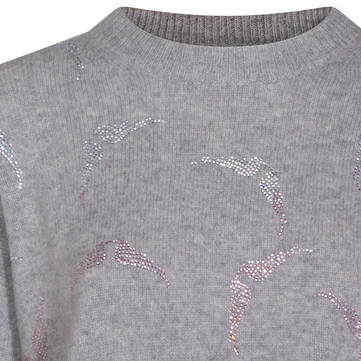 GREY CASHMERE KNITWEAR