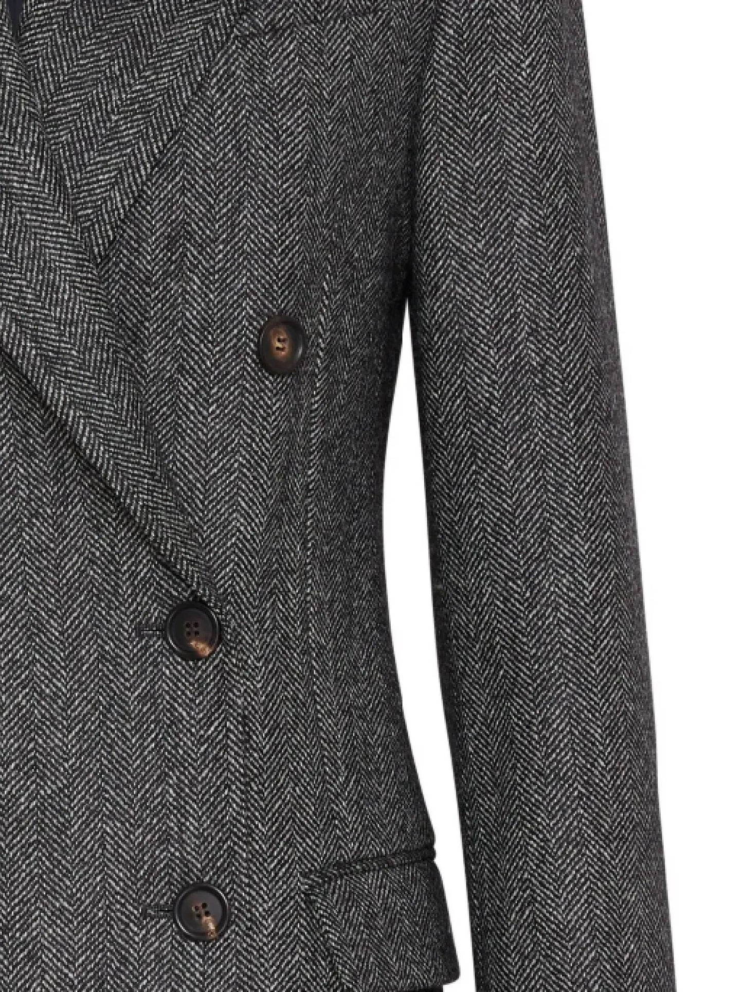 DARK GREY VIRGIN WOOL JACKET