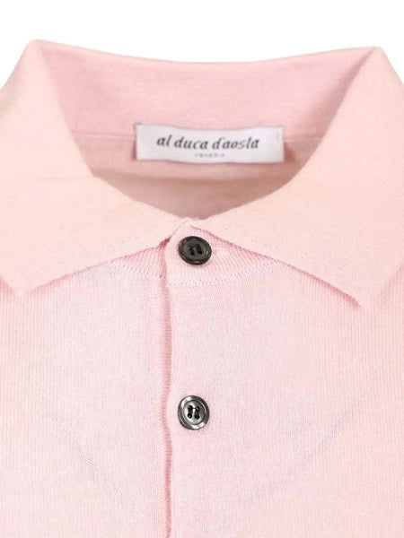 Polo in seta e cashmere