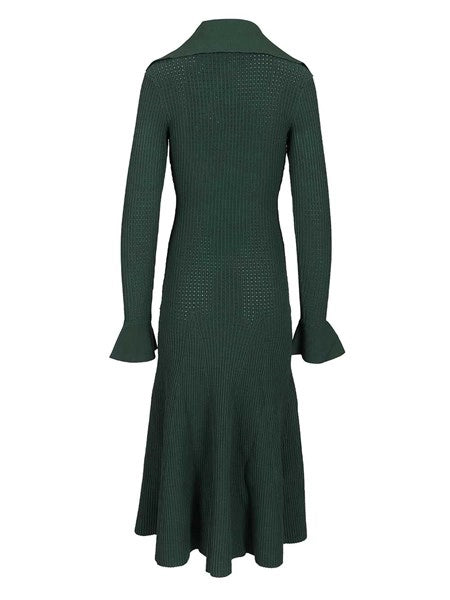 Abito midi in maglia