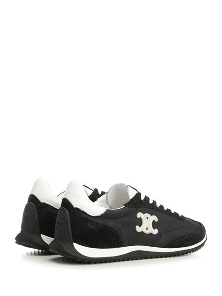 Sneaker bassa "Racer" in suede