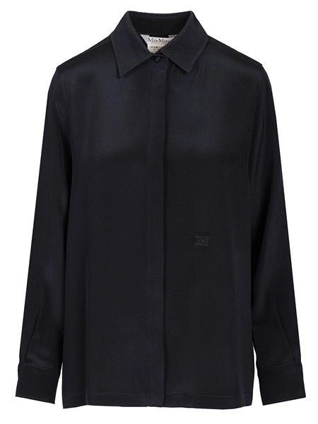 Camicia in crêpe de Chine di seta