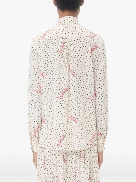 Camicia In Crepe De Chine Bollicine Plus depois