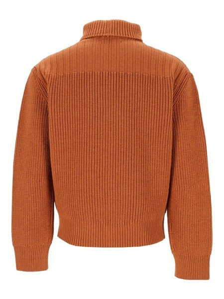 Cardigan in lana Marino