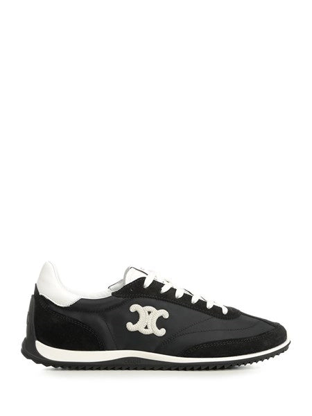 Sneaker bassa "Racer" in suede