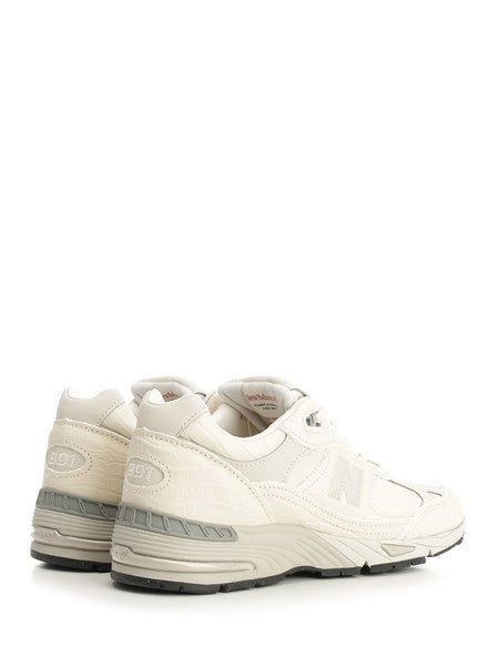 Sneaker 991 in pelle stampa cocco