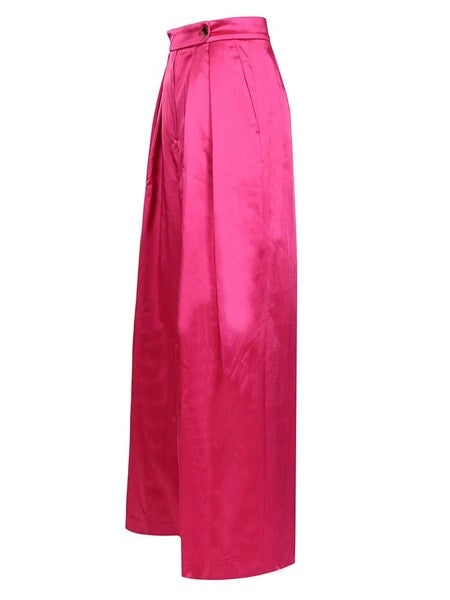 Pantaloni Ampi Rosa