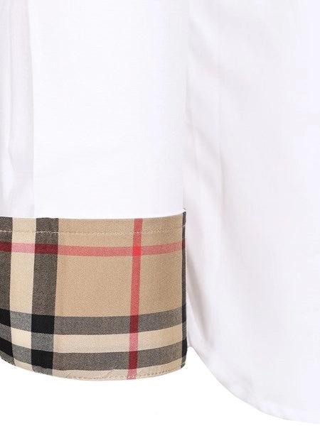 Camicia slim fit in cotone elasticizzato