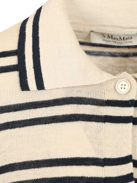 Cardigan in filato di lino
