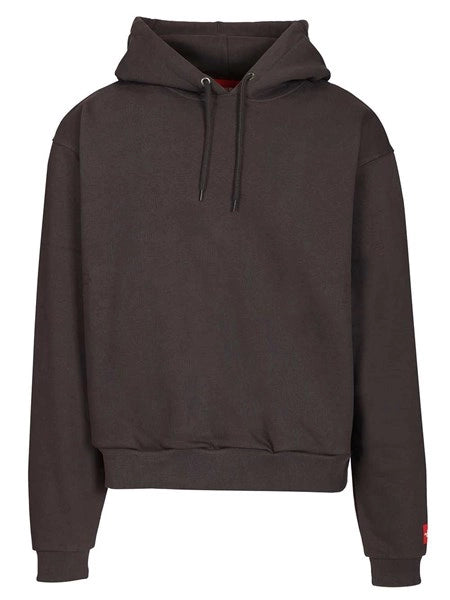 Felpa con cappuccio red box