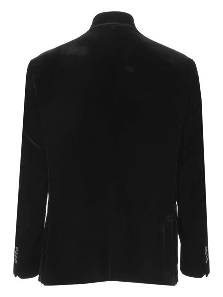 Blazer collo alla coreana