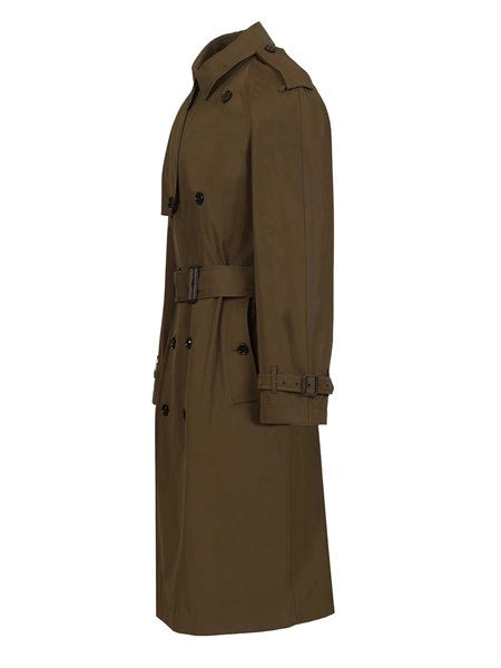 Trench lungo e leggero in cotone