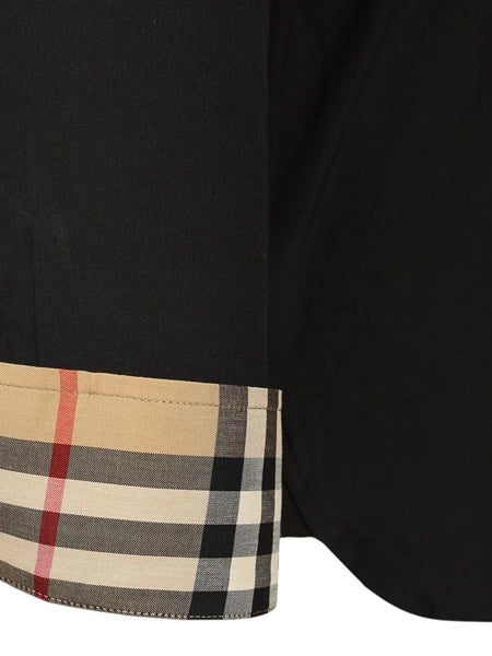 Camicia slim fit in cotone elasticizzato