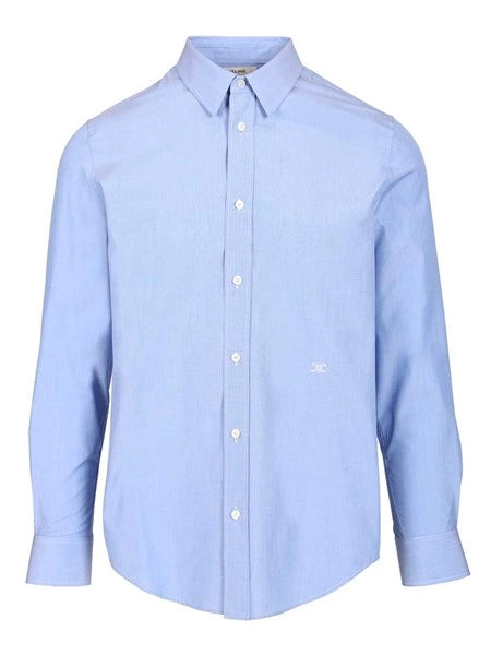 Camicia classica in popeline di cotone