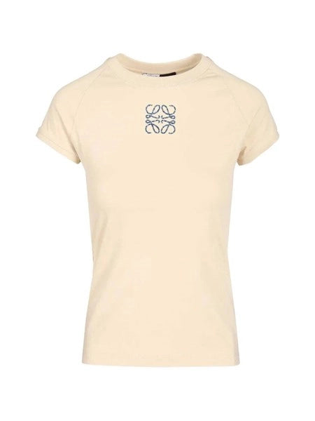 T-shirt con vestibilità slim in cotone