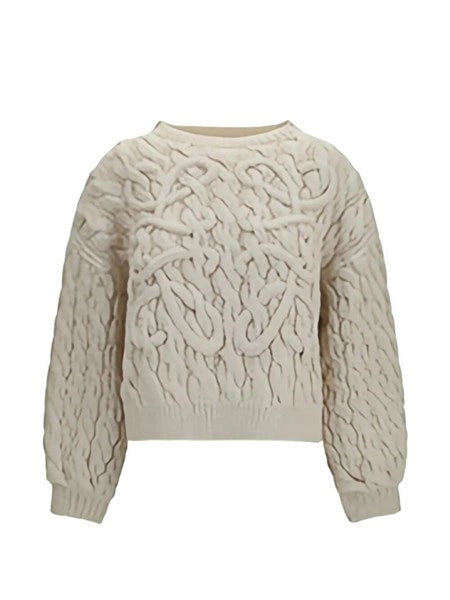Maglia Anagram in misto lana e cotone