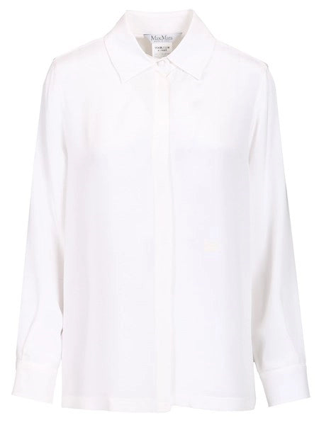 Camicia in crêpe de Chine di seta