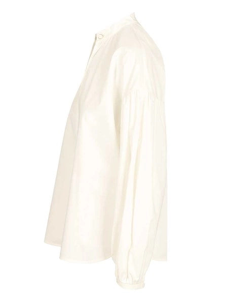 Blusa in cotone - Avorio