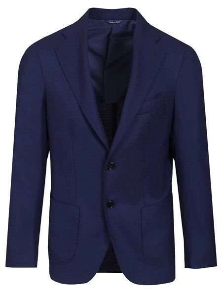 Blazer in lana operata
