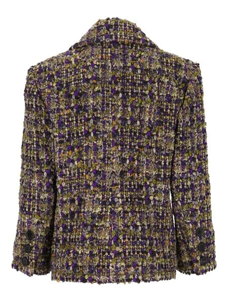 Blazer in tweed