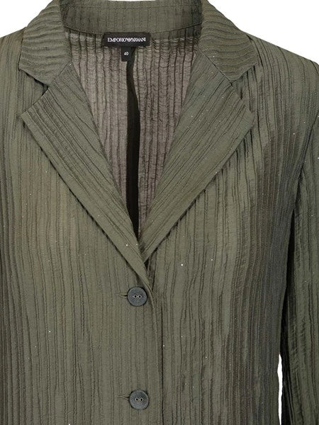 Blazer in taffetà
