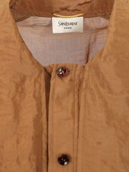Blusa con collo lavallière