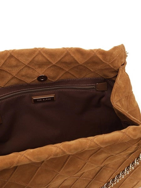 Borsa hobo Fleming in suede