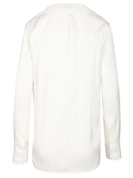 Blusa in raso di seta