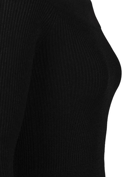 Body in maglia a coste