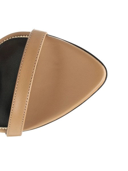 Sandali "Padlock" in pelle