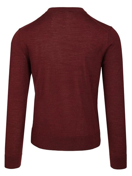 Maglione in lana e seta