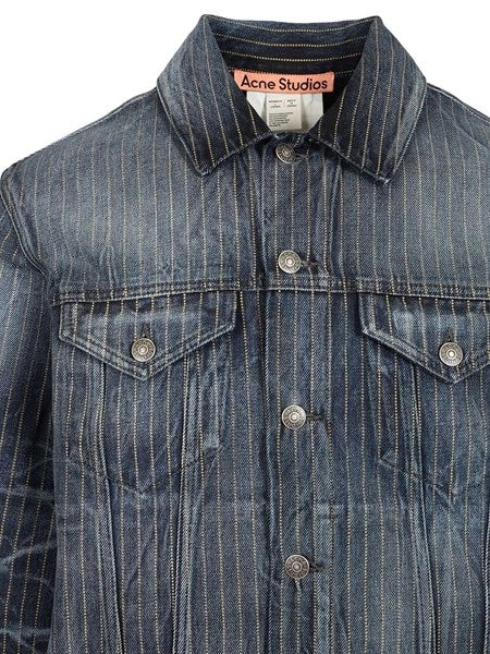 Giacca patchwork in denim