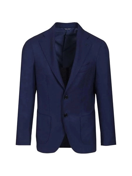 Blazer in lana operata