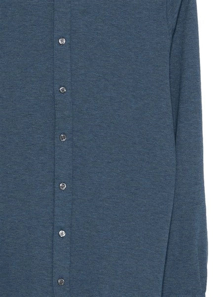 Camicia in jersey di cotone