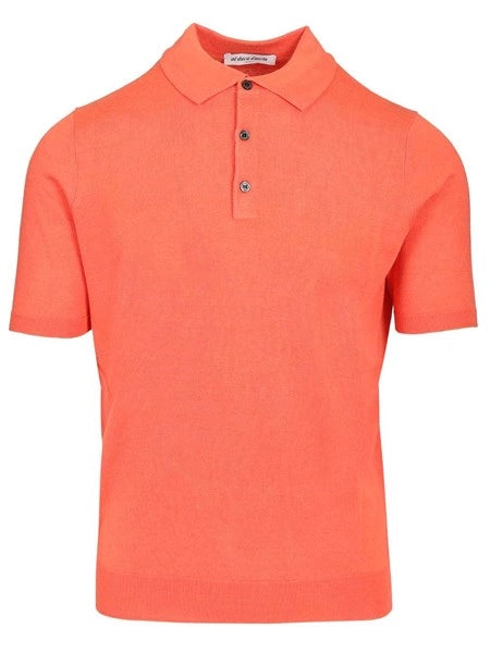 Polo in seta e cashmere