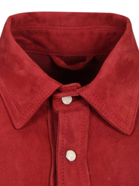 Camicia in suede