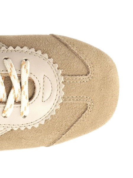 Sneakers in pelle e suede