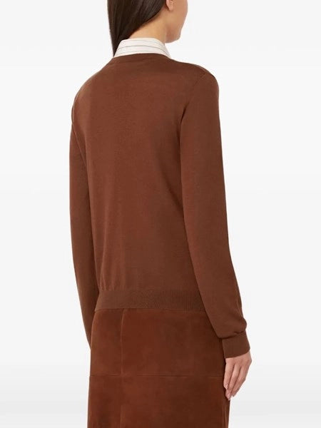 Maglia in lana e seta