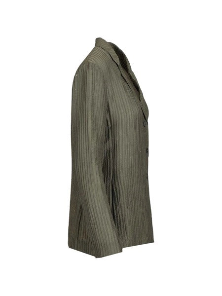 Blazer in taffetà