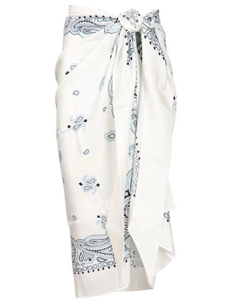 Sarong in seta stampa Arabesque
