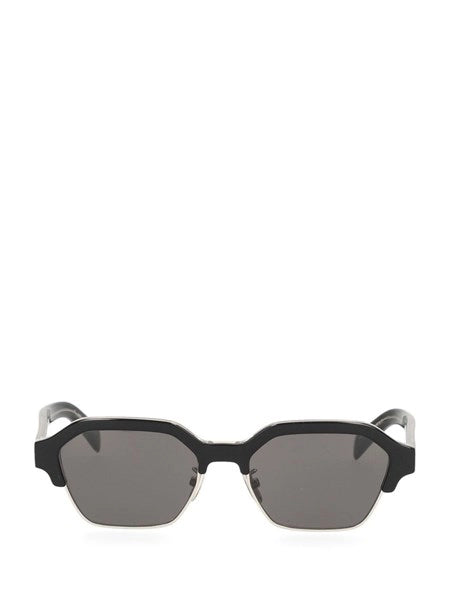 Occhiali da sole Black Frame 63 in acetato e metallo