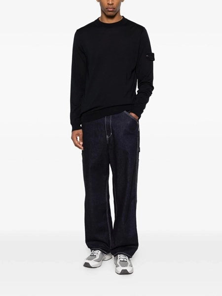 Maglione girocollo in lana