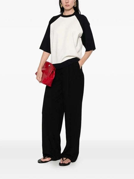 Maglia boxy in viscosa stretch